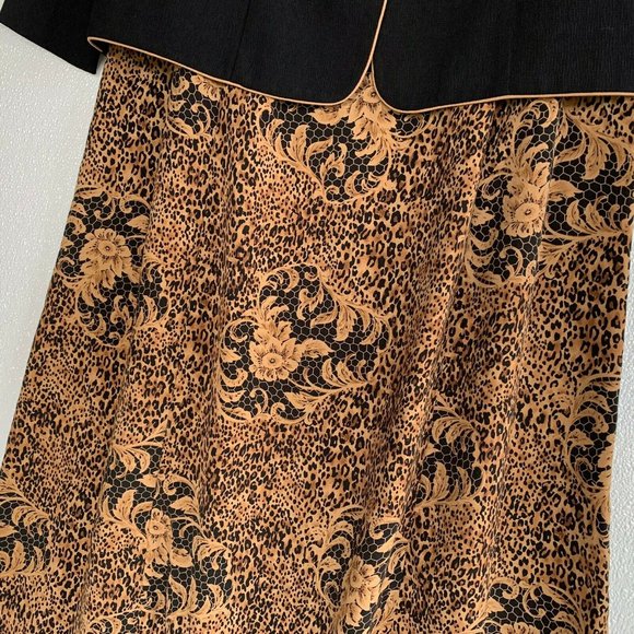 Studio I NEW Women Two‎ Piece Dress Set Size 16 Pet - Picture 2 of 8